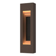 Hubbardton Forge 2023 Coastal Bronze Coastal Black Procession Small Outdoor Sconce
