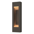 Hubbardton Forge 2023 Coastal Dark Smoke Coastal Natural Iron Procession Small Outdoor Sconce