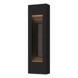 Hubbardton Forge 2023 Coastal Black Coastal Oil Rubbed Bronze Procession Small Outdoor Sconce