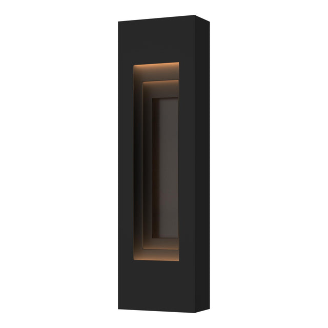 Hubbardton Forge 2023 Coastal Black Coastal Oil Rubbed Bronze Procession Small Outdoor Sconce