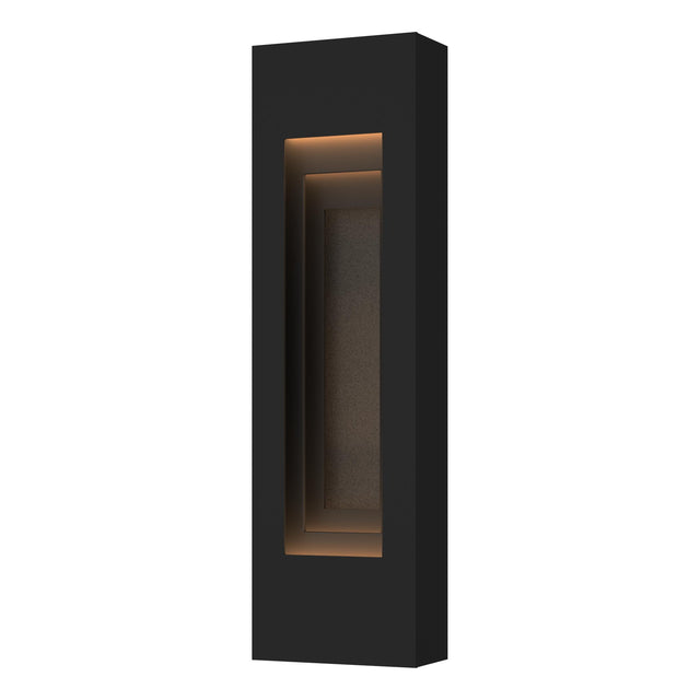 Hubbardton Forge 2023 Coastal Black Coastal Natural Iron Procession Small Outdoor Sconce