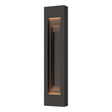 Hubbardton Forge 2023 Coastal Oil Rubbed Bronze Coastal Oil Rubbed Bronze Procession Large Outdoor Sconce