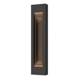 Hubbardton Forge 2023 Coastal Oil Rubbed Bronze Coastal Bronze Procession Large Outdoor Sconce