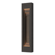 Hubbardton Forge 2023 Coastal Oil Rubbed Bronze Coastal Dark Smoke Procession Large Outdoor Sconce