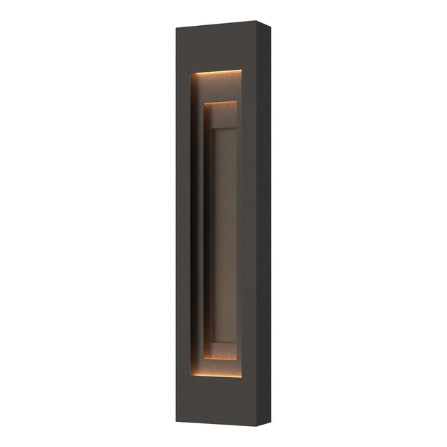 Hubbardton Forge 2023 Coastal Oil Rubbed Bronze Coastal Dark Smoke Procession Large Outdoor Sconce