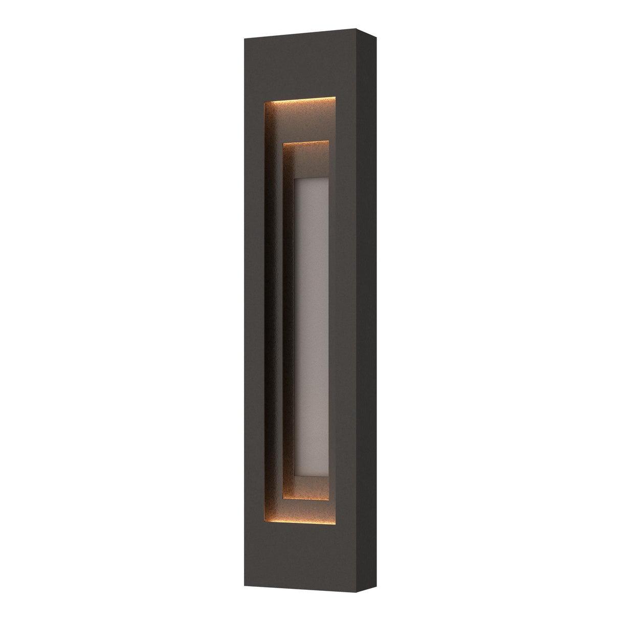 Hubbardton Forge 2023 Coastal Oil Rubbed Bronze Coastal Burnished Steel Procession Large Outdoor Sconce