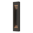 Hubbardton Forge 2023 Coastal Oil Rubbed Bronze Coastal Black Procession Large Outdoor Sconce