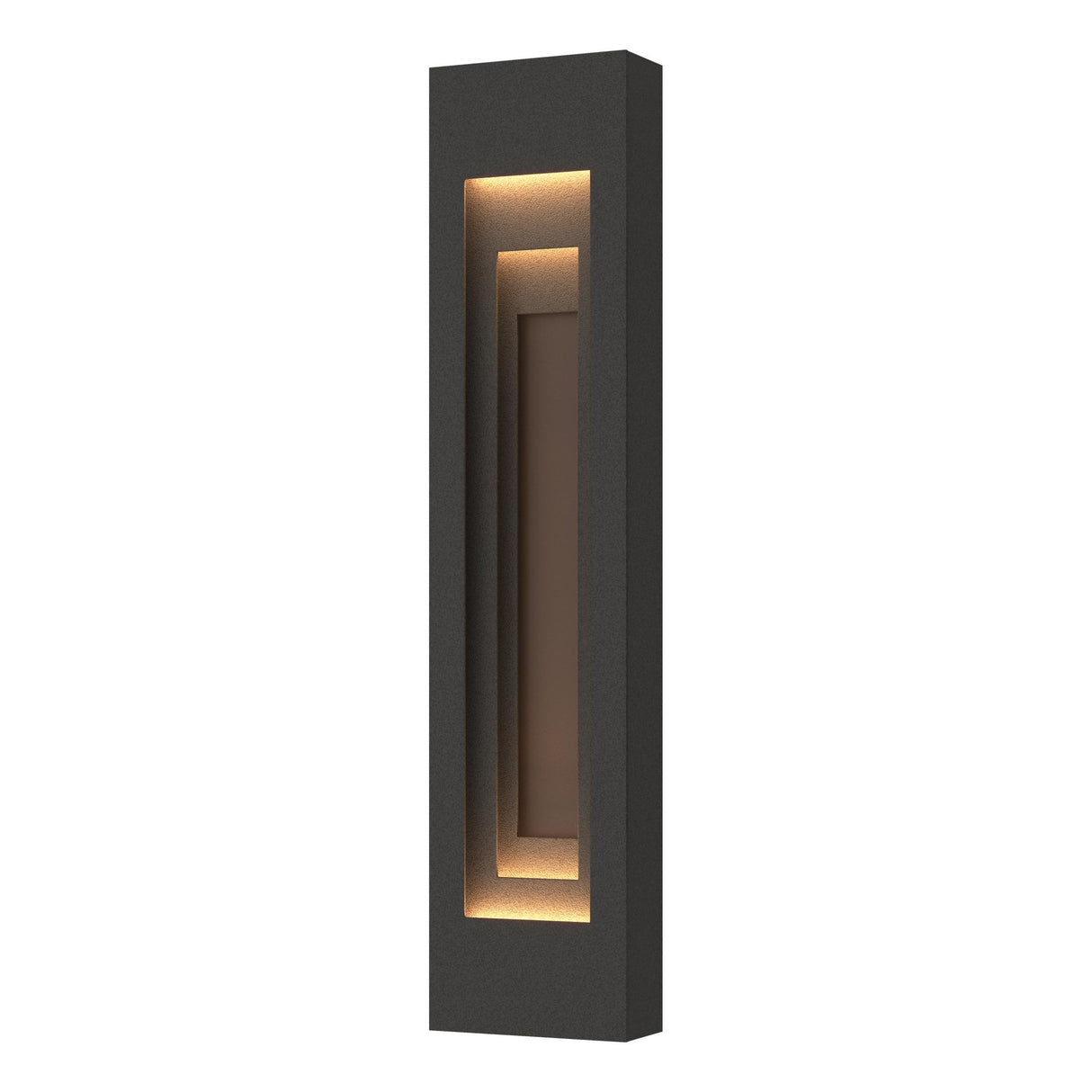 Hubbardton Forge 2023 Coastal Natural Iron Coastal Bronze Procession Large Outdoor Sconce
