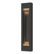 Hubbardton Forge 2023 Coastal Natural Iron Coastal Natural Iron Procession Large Outdoor Sconce