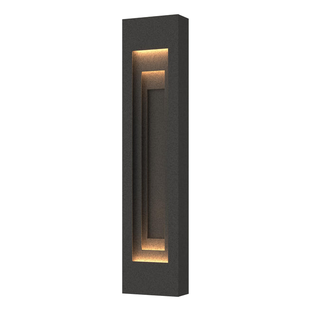 Hubbardton Forge 2023 Coastal Natural Iron Coastal Natural Iron Procession Large Outdoor Sconce