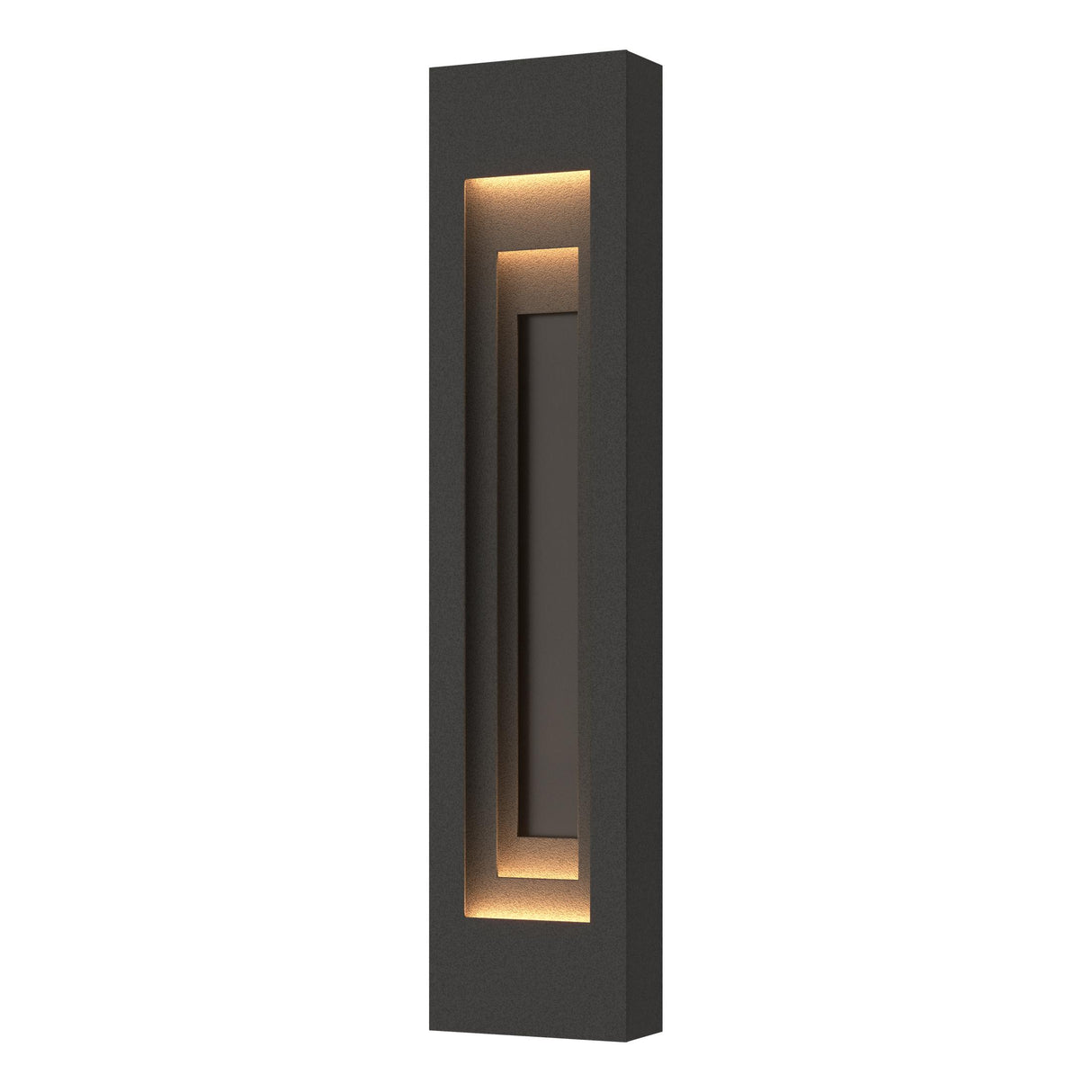 Hubbardton Forge 2023 Coastal Natural Iron Coastal Oil Rubbed Bronze Procession Large Outdoor Sconce