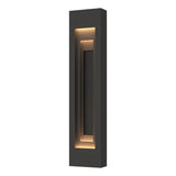 Hubbardton Forge 2023 Coastal Natural Iron Coastal Black Procession Large Outdoor Sconce