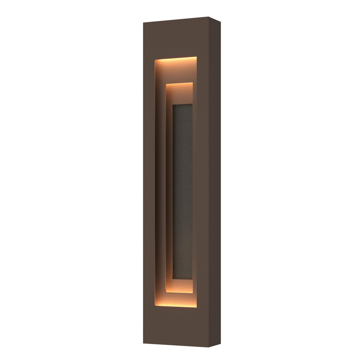 Hubbardton Forge 2023 Coastal Bronze Coastal Natural Iron Procession Large Outdoor Sconce