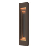 Hubbardton Forge 2023 Coastal Bronze Coastal Oil Rubbed Bronze Procession Large Outdoor Sconce