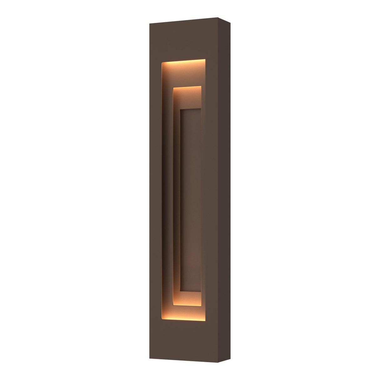 Hubbardton Forge 2023 Coastal Bronze Coastal Bronze Procession Large Outdoor Sconce