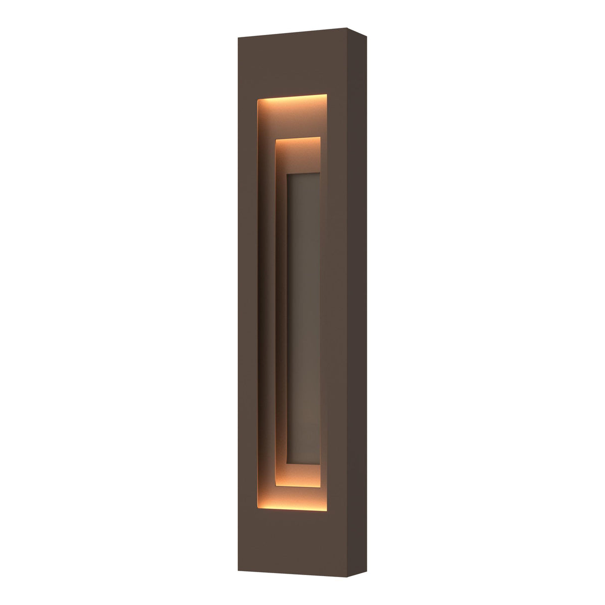 Hubbardton Forge 2023 Coastal Bronze Coastal Dark Smoke Procession Large Outdoor Sconce