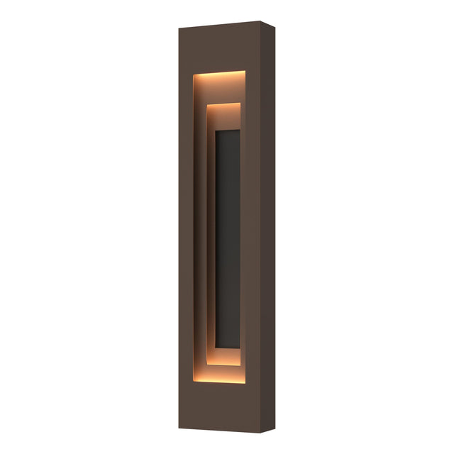 Hubbardton Forge 2023 Coastal Bronze Coastal Black Procession Large Outdoor Sconce