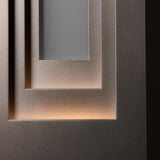 Hubbardton Forge 2023 Coastal Dark Smoke Coastal Burnished Steel Procession Large Outdoor Sconce