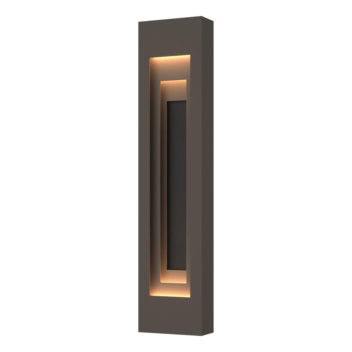 Hubbardton Forge 2023 Coastal Dark Smoke Coastal Black Procession Large Outdoor Sconce