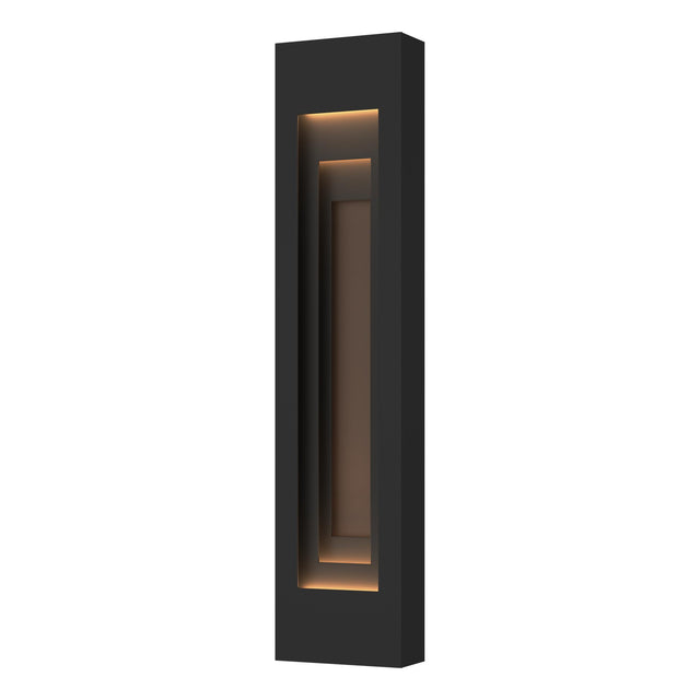 Hubbardton Forge 2023 Coastal Black Coastal Bronze Procession Large Outdoor Sconce