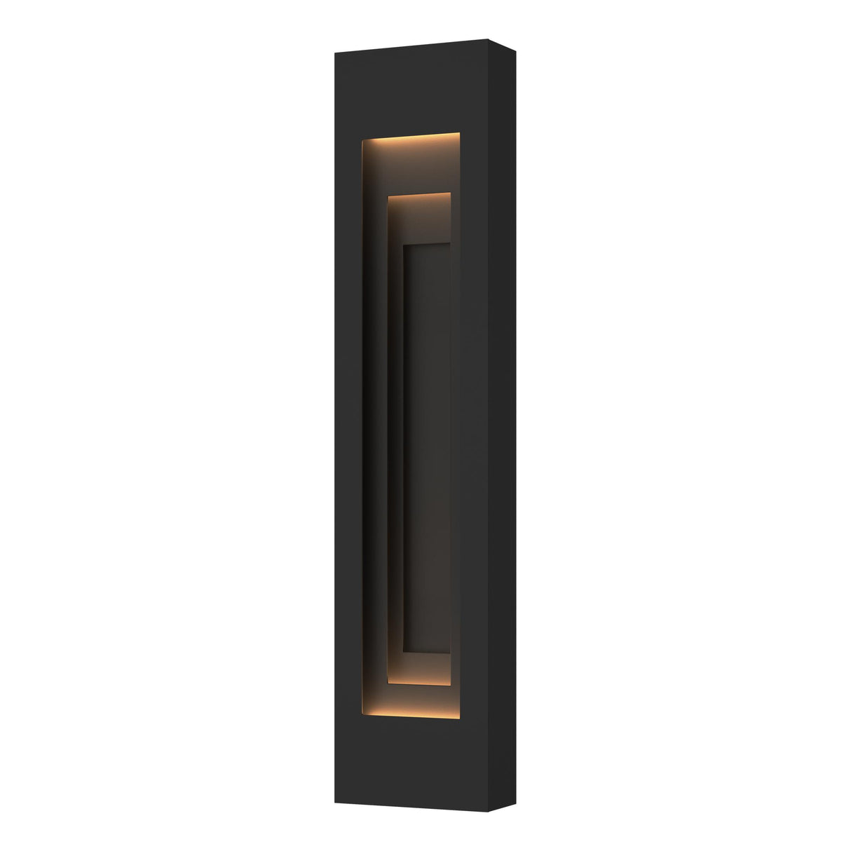Hubbardton Forge 2023 Coastal Black Coastal Black Procession Large Outdoor Sconce