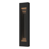 Hubbardton Forge 2023 Coastal Black Coastal Black Procession Large Outdoor Sconce