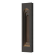 Hubbardton Forge 2023 Coastal Oil Rubbed Bronze Coastal Bronze Procession Arch Large Outdoor Sconce