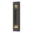 Hubbardton Forge 2023 Coastal Natural Iron Coastal Oil Rubbed Bronze Procession Arch Large Outdoor Sconce
