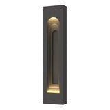 Hubbardton Forge 2023 Coastal Natural Iron Coastal Natural Iron Procession Arch Large Outdoor Sconce