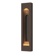 Hubbardton Forge 2023 Coastal Bronze Coastal Oil Rubbed Bronze Procession Arch Large Outdoor Sconce