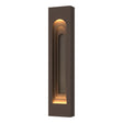 Hubbardton Forge 2023 Coastal Bronze Coastal Dark Smoke Procession Arch Large Outdoor Sconce