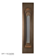 Hubbardton Forge 2023 Coastal Bronze Coastal Burnished Steel Procession Arch Large Outdoor Sconce