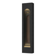 Hubbardton Forge 2023 Coastal Black Coastal Bronze Procession Arch Large Outdoor Sconce