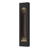 Hubbardton Forge 2023 Coastal Black Coastal Bronze Procession Arch Large Outdoor Sconce