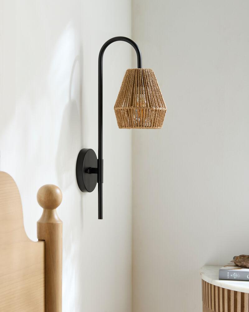 Livabliss Bezas BZS-001 7"L x 5"W x 20"H Wall Lighting