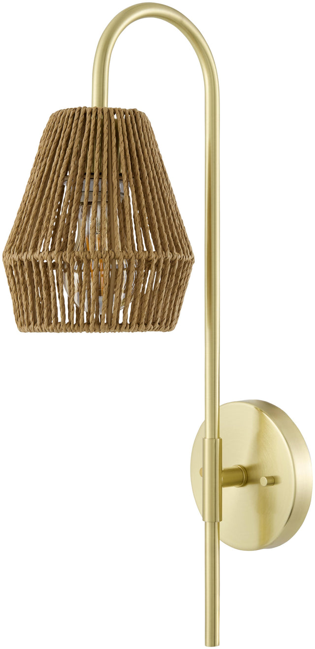 Surya Bezas BZS-002 7"L x 5"W x 20"H Wall Sconce