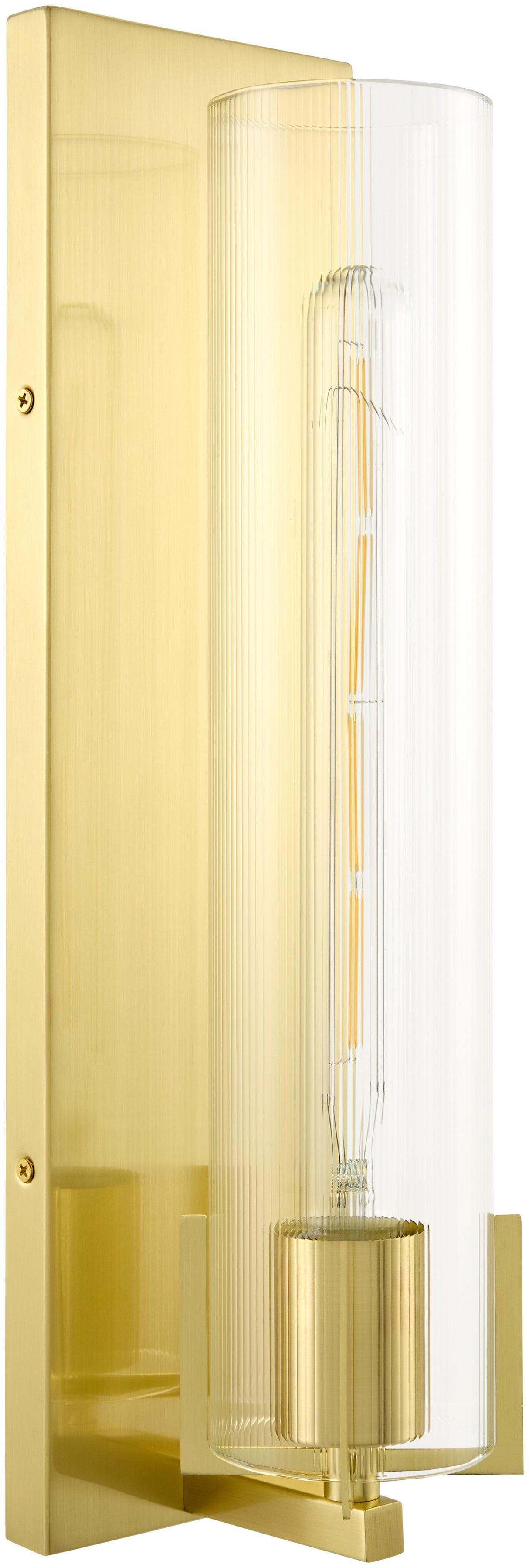Surya Galve GLV-002 3"L x 5"W x 18"H Wall Sconce