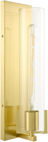 Surya Galve GLV-002 3"L x 5"W x 18"H Wall Sconce