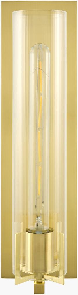 Surya Galve GLV-002 3"L x 5"W x 18"H Wall Lighting