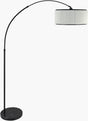 Surya Palato PAO-003 72"H x 19"W x 71"D Floor Lighting