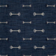 Maxwell BARBELL #122 COBALT Drapery Fabric