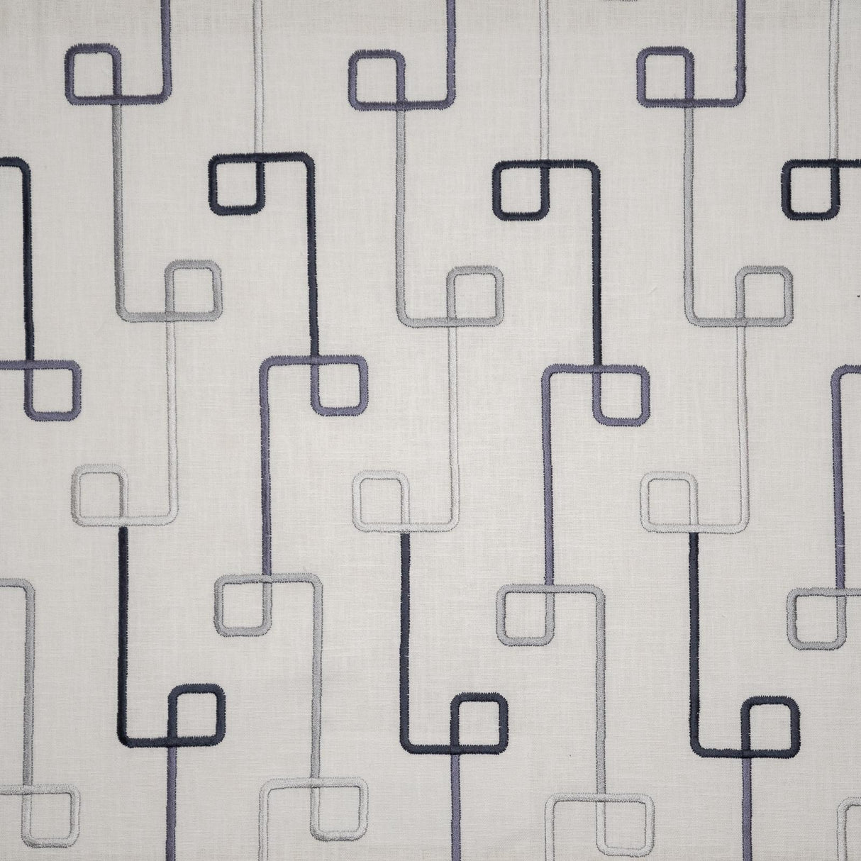 Maxwell CIRCUITRY #403 GUNMETAL Drapery Fabric
