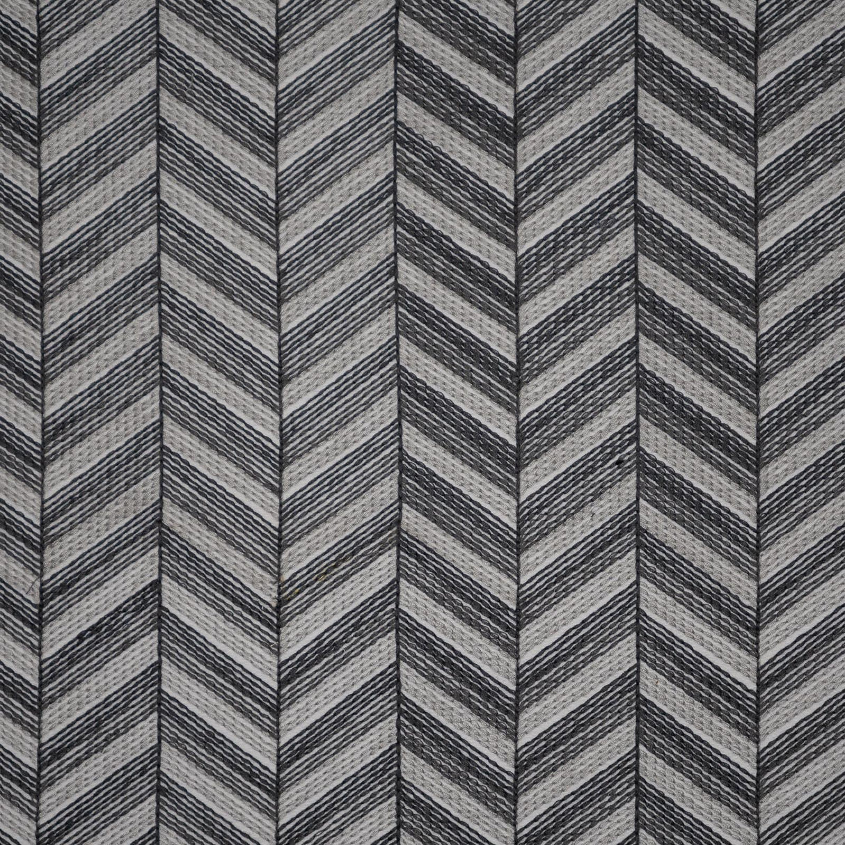 Maxwell CHEVRON #401 METAL Drapery Fabric