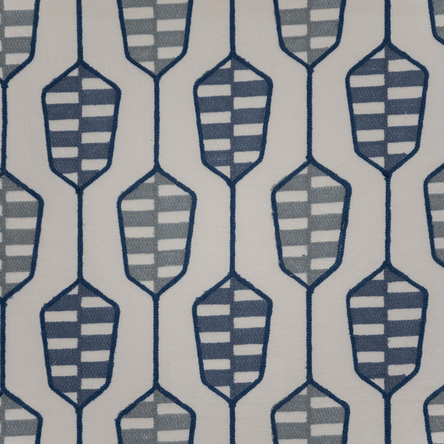 Maxwell PADDLEBOAT #141 CADET Drapery Fabric