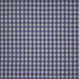 Maxwell VICHY CHECK #124 FRENCH BLUE Drapery Fabric
