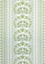 Anna French Cairo Green And White Fabric