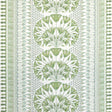 Anna French Cairo Green And White Fabric