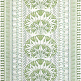 Anna French Cairo Green And White Fabric
