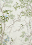 Thibaut Katsura Cream And Lavender Fabric