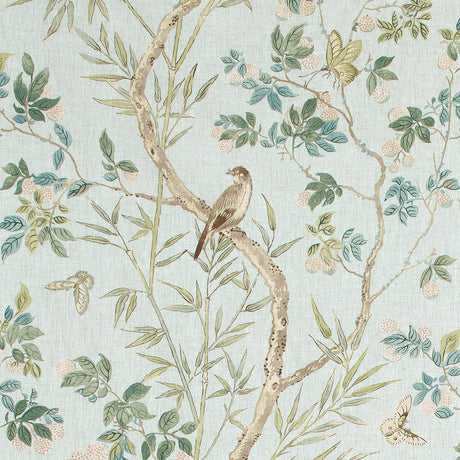 Thibaut Claire Spa Blue Fabric